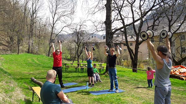 Sportwiese Workout - Park Workout Area